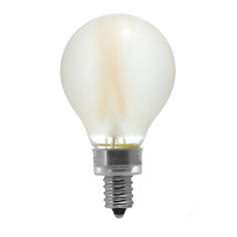 Tamarac 4W E12 Dimmable LED Edison Light Bulb Frosted Wayfair.ca